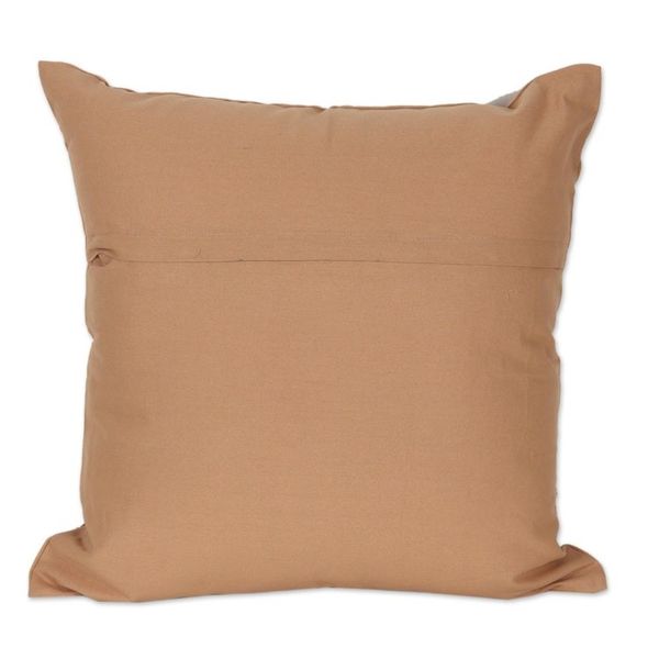 Alternate image for Cotton Cushion Cover with Geometric Motif Geometric Delight
