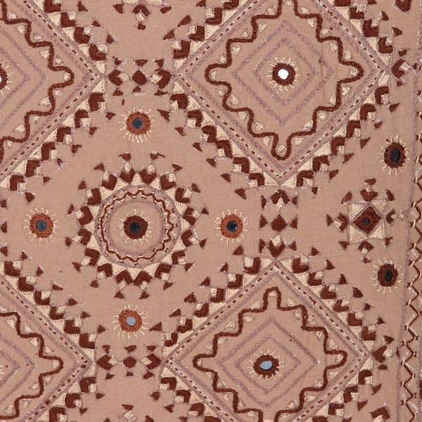 Alternate image for Cotton Cushion Cover with Geometric Motif Geometric Delight