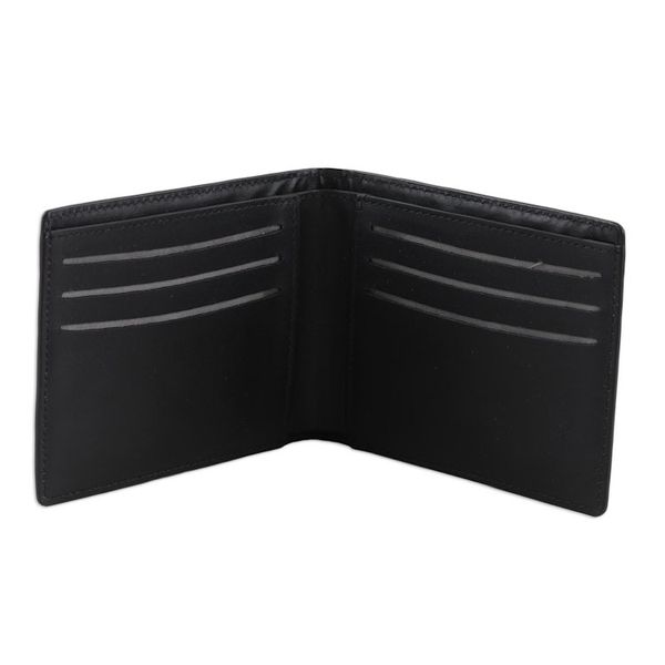 Alternate image for Artisan Crafted Mens Textured Leather Wallet Constant Companion