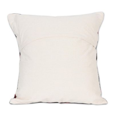 Alternate image for Chain Stitched Cotton Cushion Covers from India Pair Desert Wind