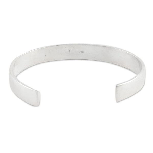 Alternate image for Hand Crafted Sterling Silver Cuff Bracelet Soul Sisters