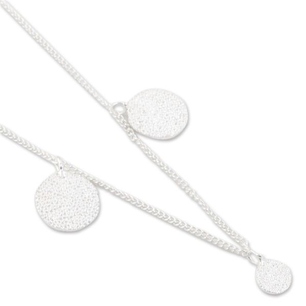 Alternate image for Artisan Crafted Sterling Silver Pendant Necklace Brightest Night