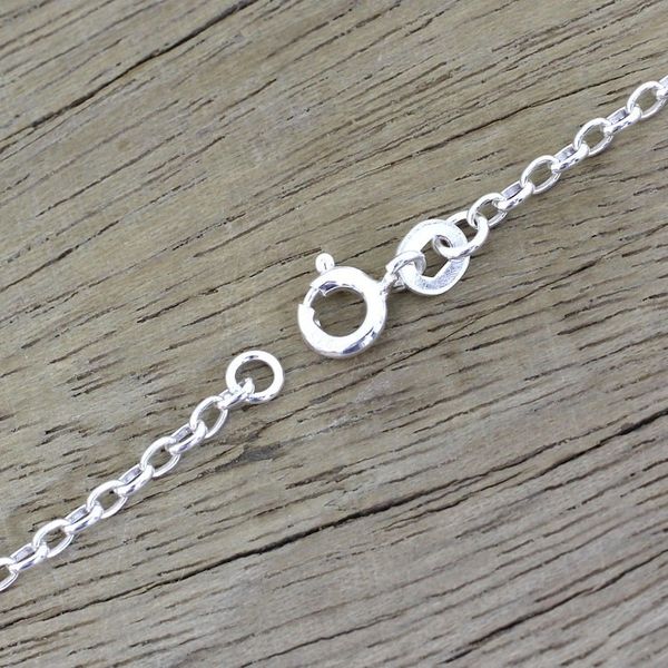 Alternate image for Modern Garnet and Sterling Silver Necklace from India Morning Crimson