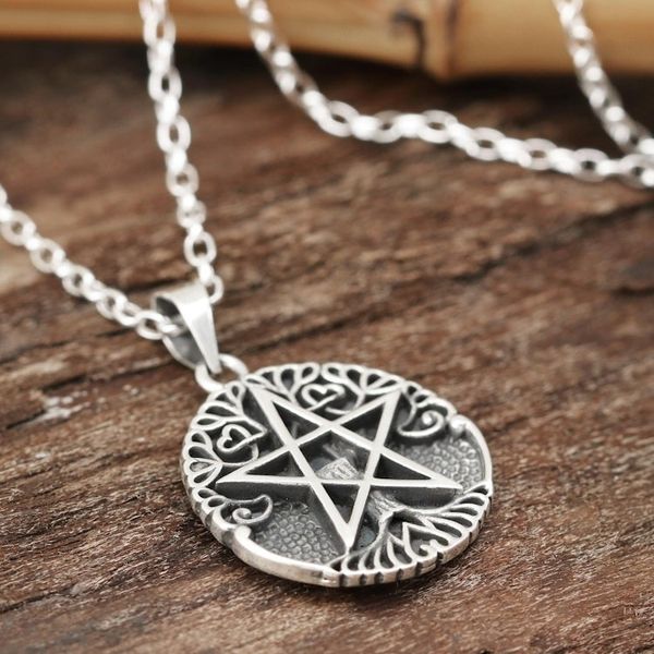 Alternate image for Sterling Silver Star Pendant Necklace Crafted in India Star Fascination