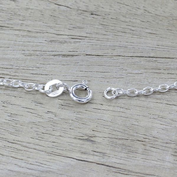 Alternate image for Hand Made Onyx and Sterling Silver Pendant Necklace Romantic Journey