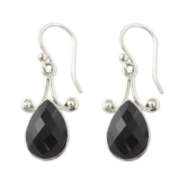 Alternate image for Artisan Crafted Onyx and Sterling Silver Jewelry Himalaya Muse