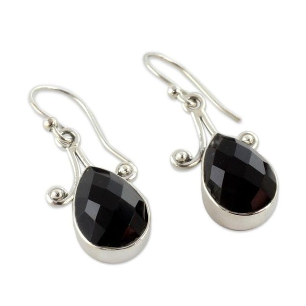 Alternate image for Artisan Crafted Onyx and Sterling Silver Jewelry Himalaya Muse