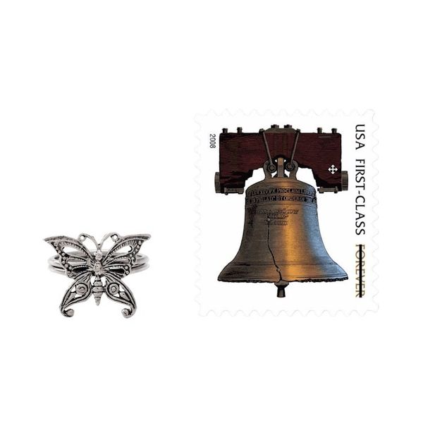 Alternate image for Sterling Silver Cocktail Ring from India Fair Trade Jewelry Butterfly