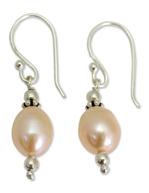Alternate image for Pearl dangle earrings Dawn Destiny