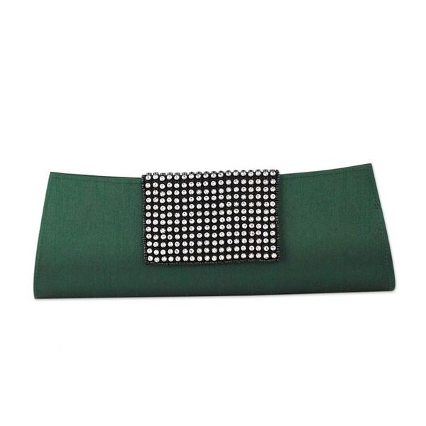Alternate image for Beaded clutch evening bag Emerald Allure