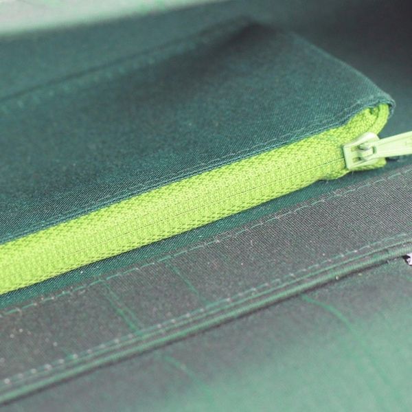 Alternate image for Beaded clutch evening bag Emerald Allure