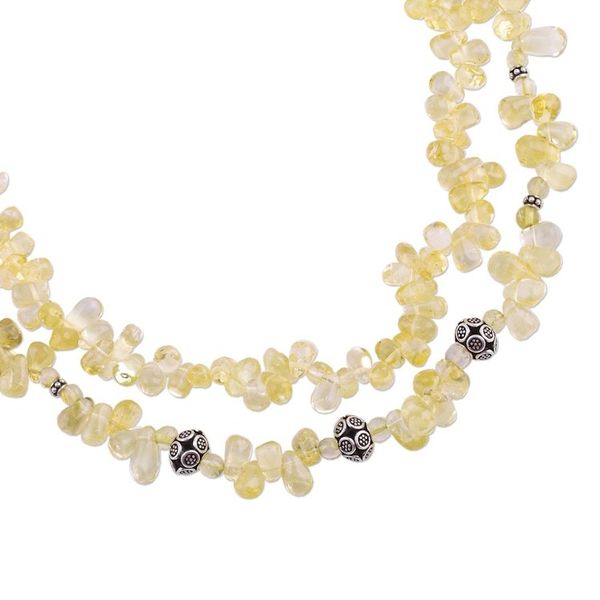 Alternate image for Citrine strand necklace Sunny Wisdom