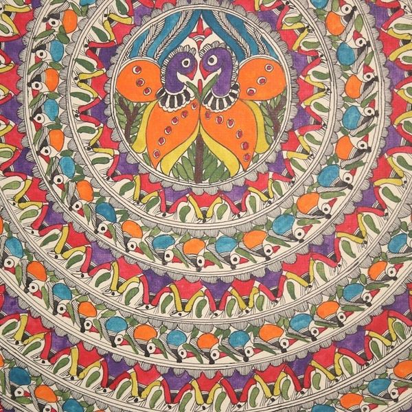 Alternate image for Madhubani painting Celebration