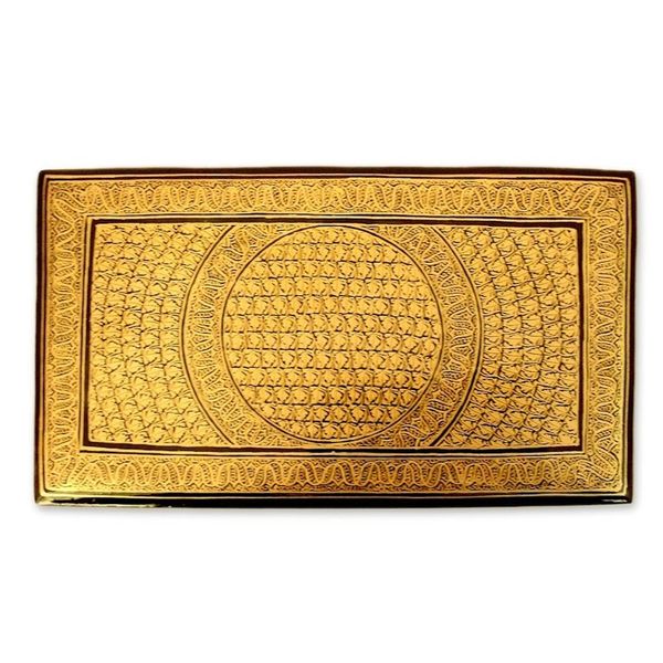 Alternate image for Papier Mache Jewelry Box from India Kashmir Bouquet