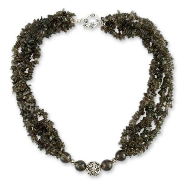 Alternate image for Smoky quartz beaded necklace Dreams