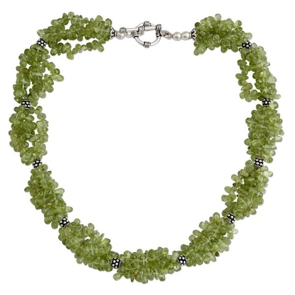 Alternate image for Peridot necklace Song of Summer