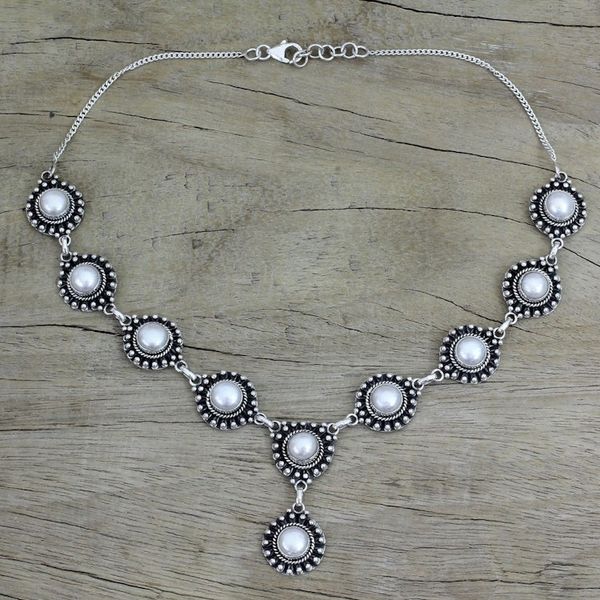 Alternate image for Pearl Y necklace Purity