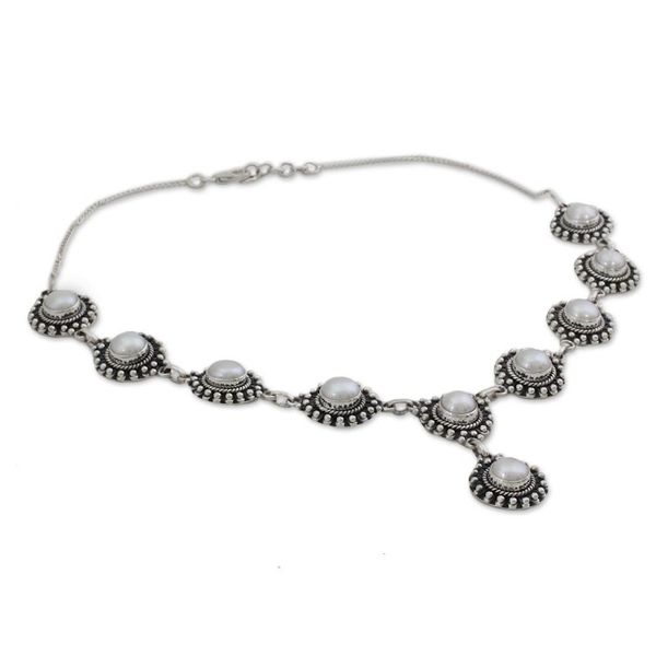 Alternate image for Pearl Y necklace Purity
