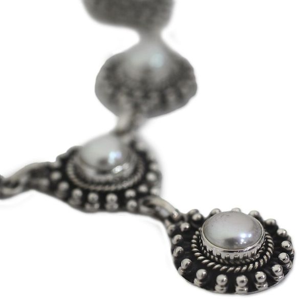 Alternate image for Pearl Y necklace Purity