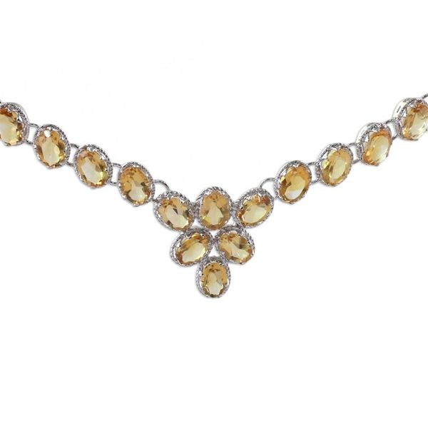 Alternate image for Citrine Y necklace India Delight