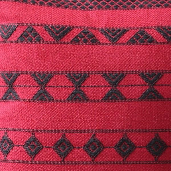Alternate image for Cotton Patterned Cushion Cover Pair Desert Wine