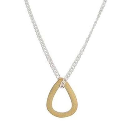 Alternate image for Gold-Plated Sterling Silver Pendant Necklace from Mexico Emotive in Gold