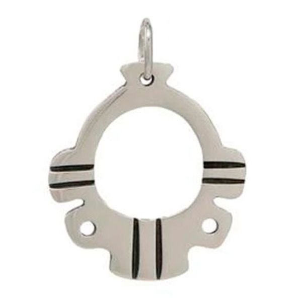 Image for Sterling Silver Pendant Handmade in Mexico Ancient Mirage