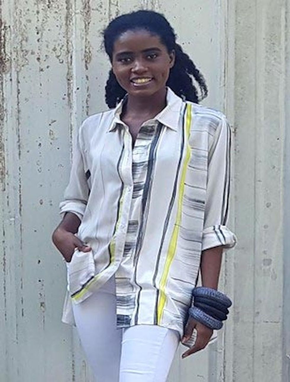 Rayon Button-up Shirt from Haiti 'Windward Passage'