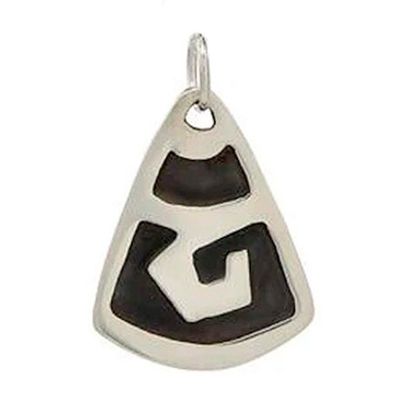 Alternate image for Sterling Silver Contemporary Pendant from Mexico Artifact