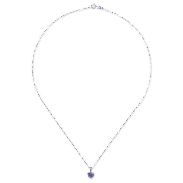 Alternate image for Heart-Shaped Lapis Lazuli Cabochon Pendant Necklace Heart of Truth