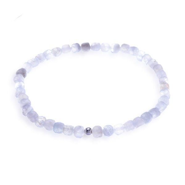 Alternate image for 16-Carat Natural Moonstone Stretch Bracelet Made in Thailand New Colors of Chiang Mai