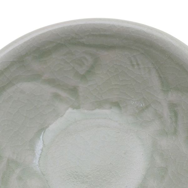 Alternate image for 4 Green Celadon Ceramic Elephant Themed Appetizer Bowls Elephant Herd