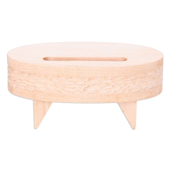 Alternate image for Maple Wood Phone Speaker Hand-Carved in Thailand Music to Your Ears