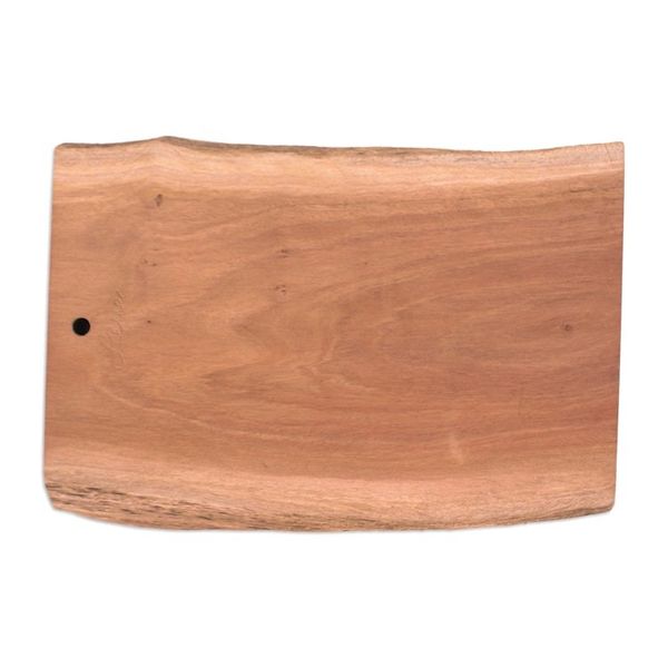 Alternate image for Hand-Carved Sturdy Longan Wood Cutting Board from Thailand Strong Flavors
