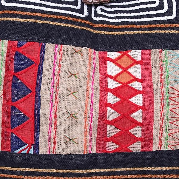Alternate image for Hill Tribe-Style Cotton Shoulder Bag from Thailand Earth Love