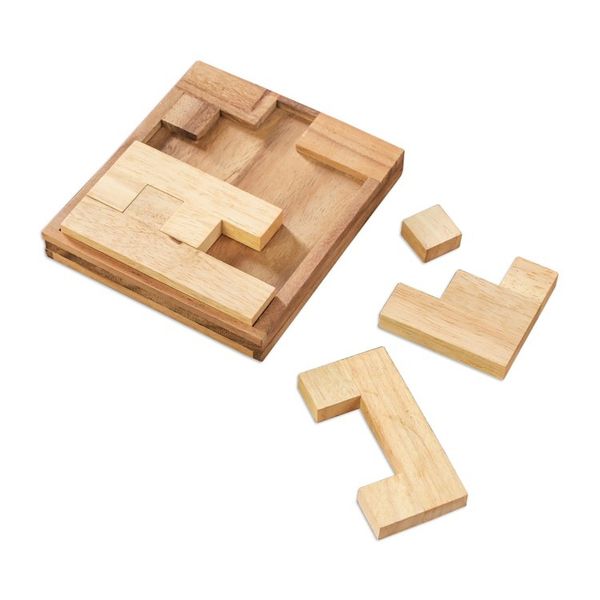 Alternate image for Handmade Raintree Wood Puzzle from Thailand Find a Way