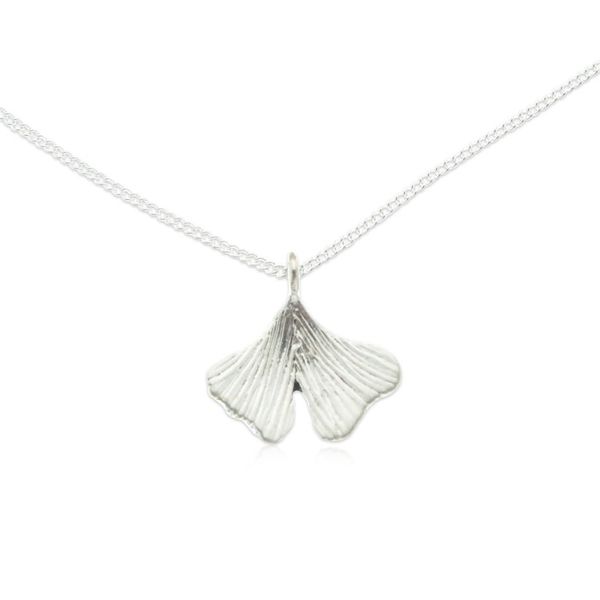 Alternate image for Taxco Silver Pendant Necklace with Combination Finish Delicate Delight