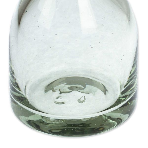 Alternate image for Eco-Friendly Handblown Recycled Glass Incense Holder Soothing Vibes