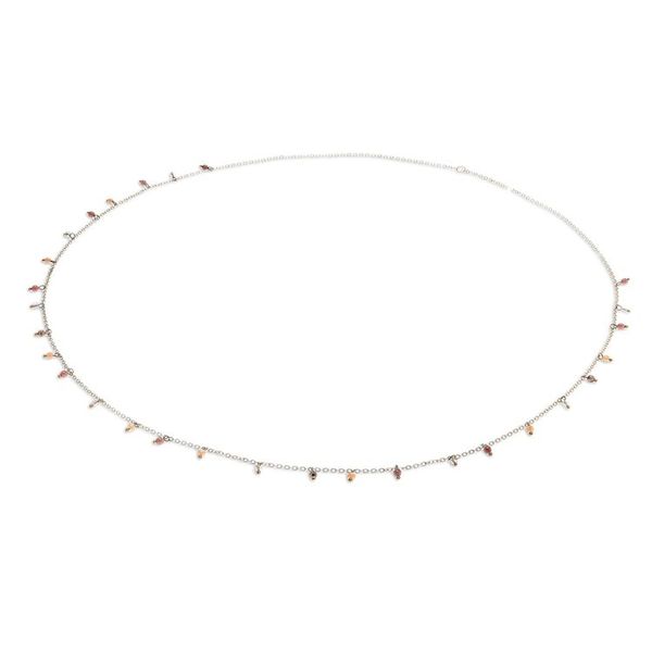 Alternate image for Gold Plated Jasper Charm Necklace from Thailand Fabulous Night