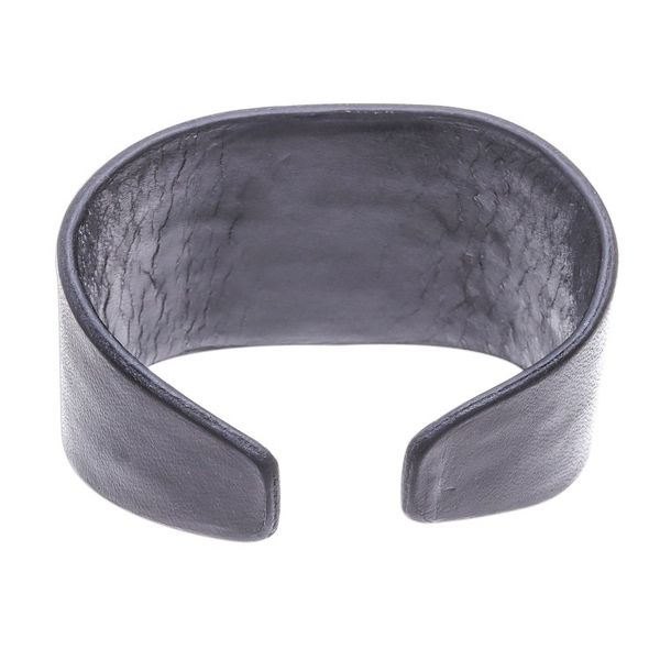 Alternate image for Diamond Pattern Leather and Brass Cuff Bracelet Diamond Pagoda