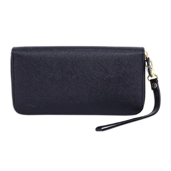 Alternate image for Artisan Crafted Black Leather Wristlet Smart Life