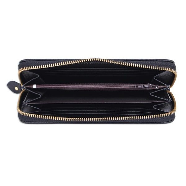 Alternate image for Artisan Crafted Black Leather Wristlet Smart Life