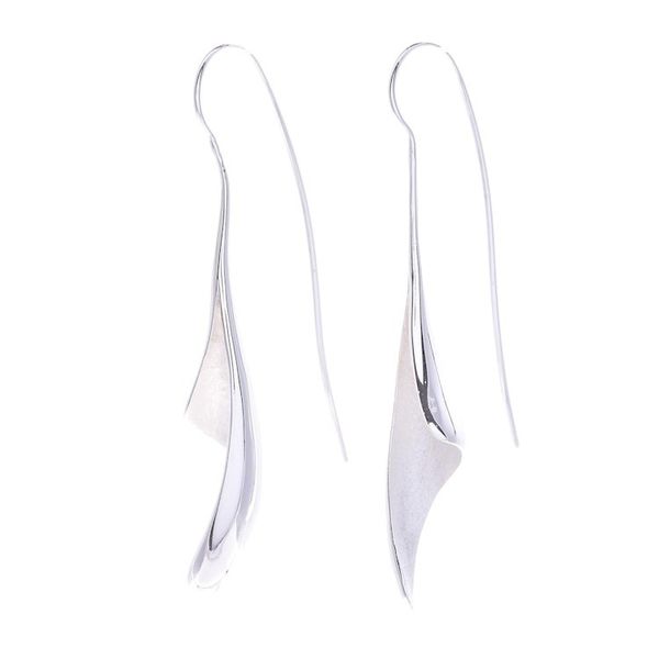 Alternate image for Hand Crafted Sterling Silver Drop Earrings from Thailand Open Season