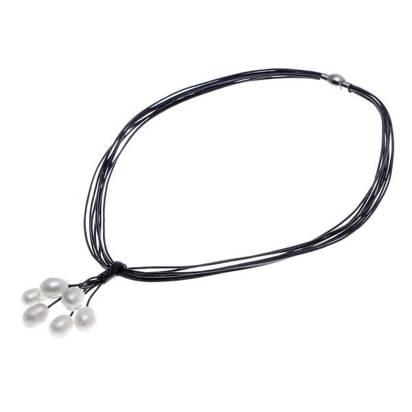 Alternate image for Cultured Pearl Pendant Necklace from Thailand Frothy Waters