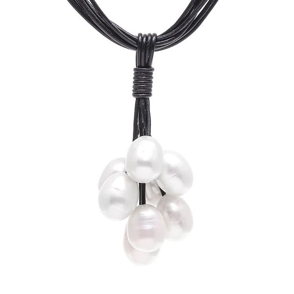 Alternate image for Cultured Pearl Pendant Necklace from Thailand Frothy Waters