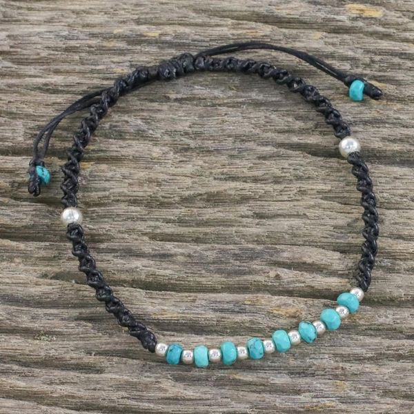 Alternate image for Handmade 925 Sterling Silver Beaded Bracelet Split Soul