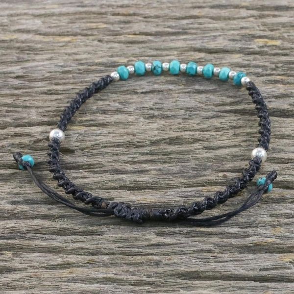 Alternate image for Handmade 925 Sterling Silver Beaded Bracelet Split Soul