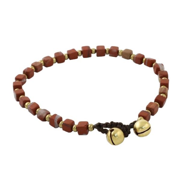Alternate image for Red Jasper Beaded Bracelet from Thailand Brilliant Day