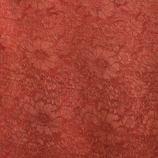 Alternate image for Floral Rayon and Silk Blend Shawl in Claret from Thailand Sweet Claret