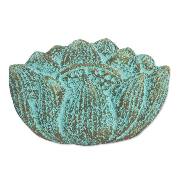 Alternate image for Buddhist and Hindu Art Lotus Recycled Paper Wall Sculpture Blushing Lotus